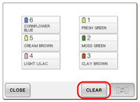 Added the [Reset] key to cancel the temporary needle bar setting position.