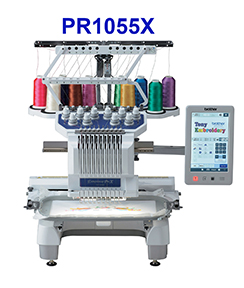 Brother PR1055X embroidery Machine